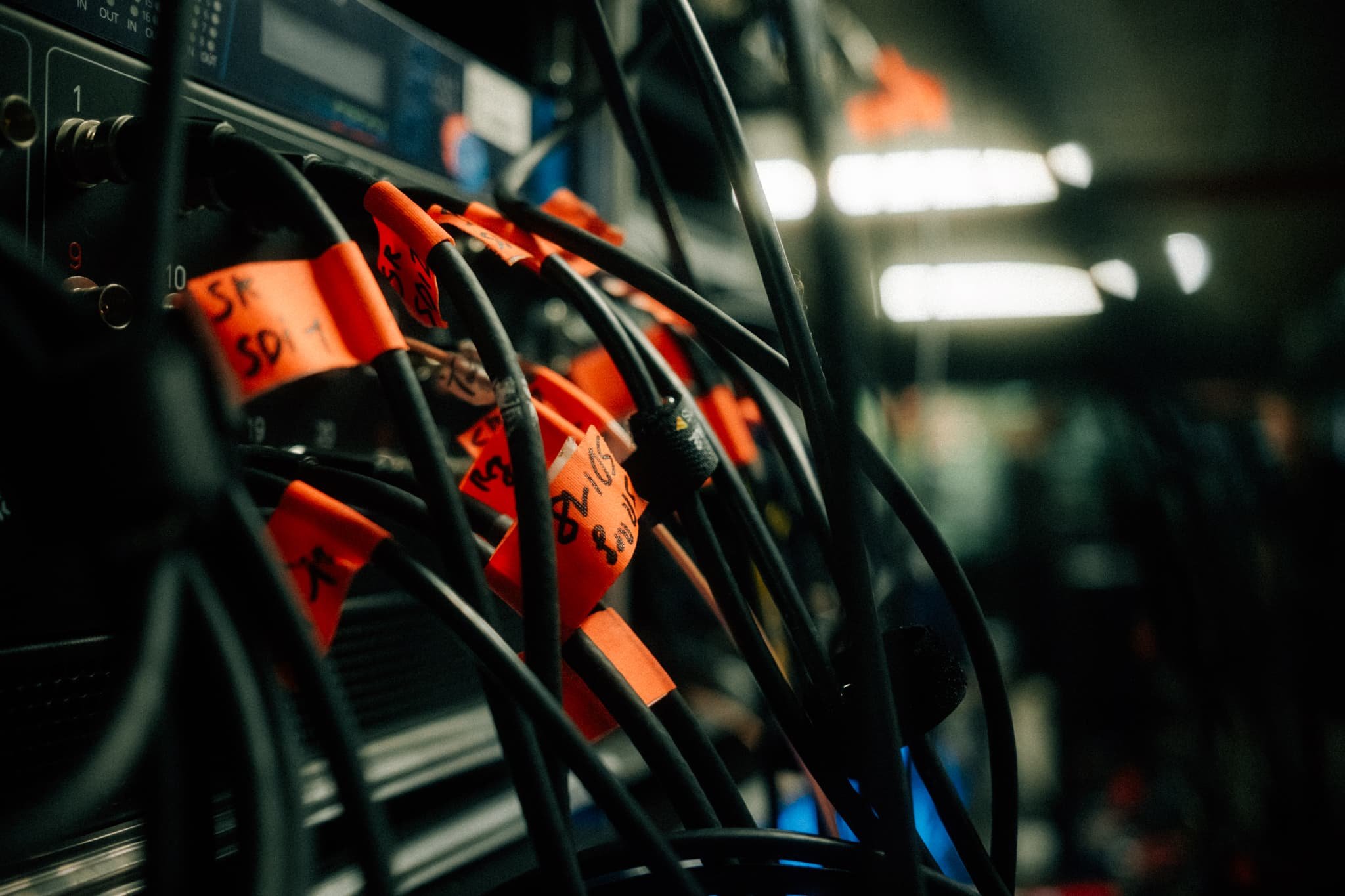 Detailaufnahme von Event-Technik